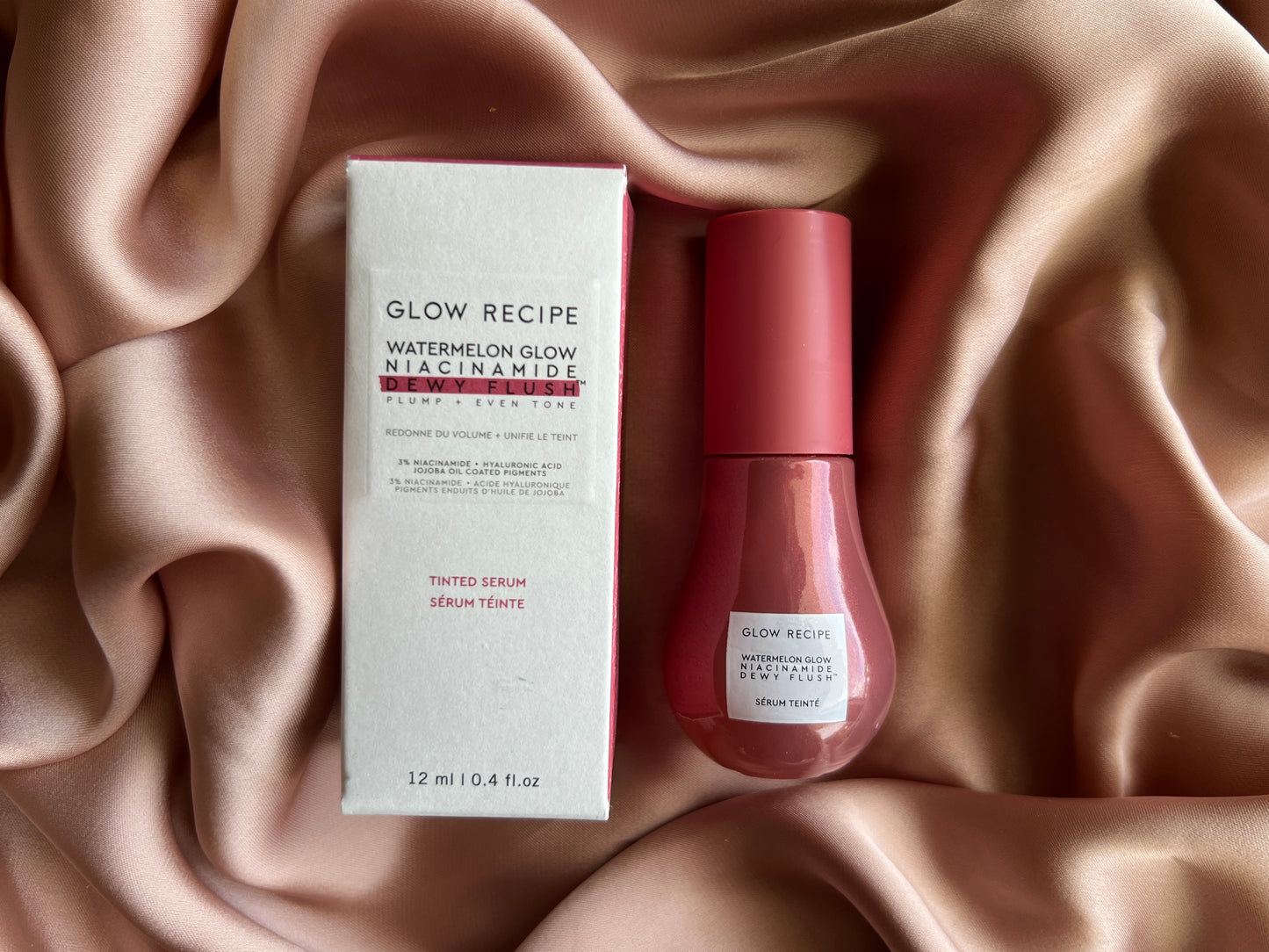 Glow Recipe
Watermelon Glow Niacinamide Dewy Flush - Brightening Serum Blush