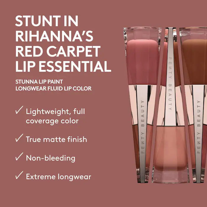 Fenty Beauty by Rihanna
Stunna Lip Paint Longwear Fluid Lip Color