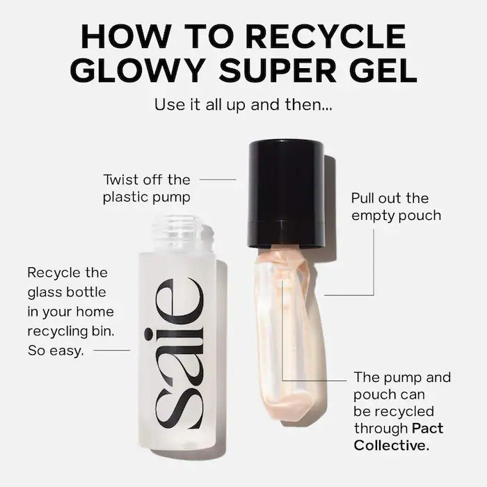 Saie Glowy Super Gel Lightweight Dewy Highlighter