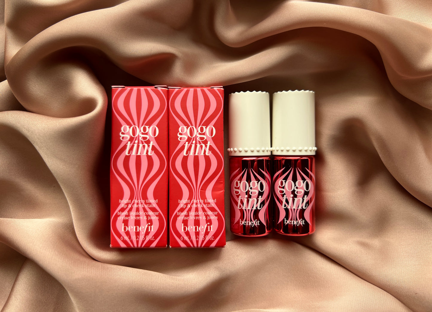 Benefit Cosmetics
Benetint Liquid Lip + Cheek Blush Stain