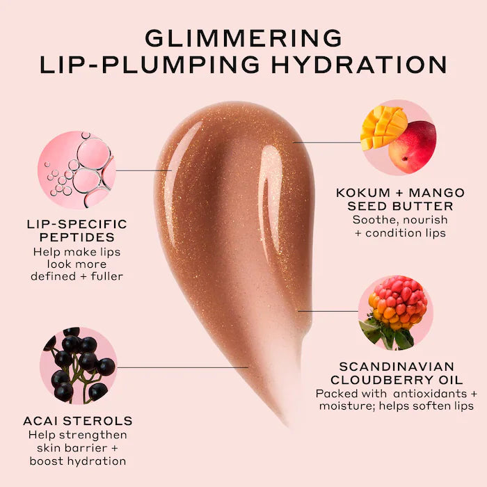 OLEHENRIKSEN
Pout Preserve Hydrating Peptide Lip Treatment Shimmer finish