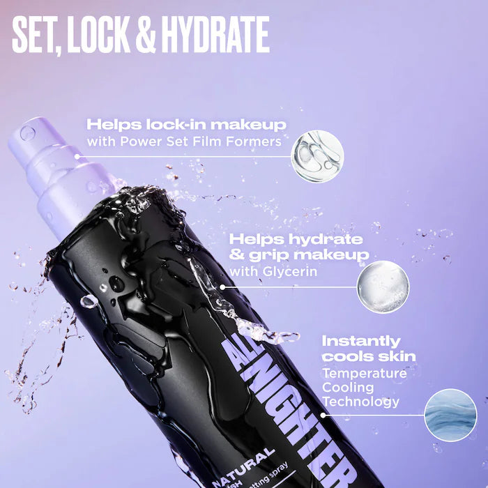 Urban Decay
Mini All Nighter Waterproof Natural Finish Setting Spray with 24HR Wear