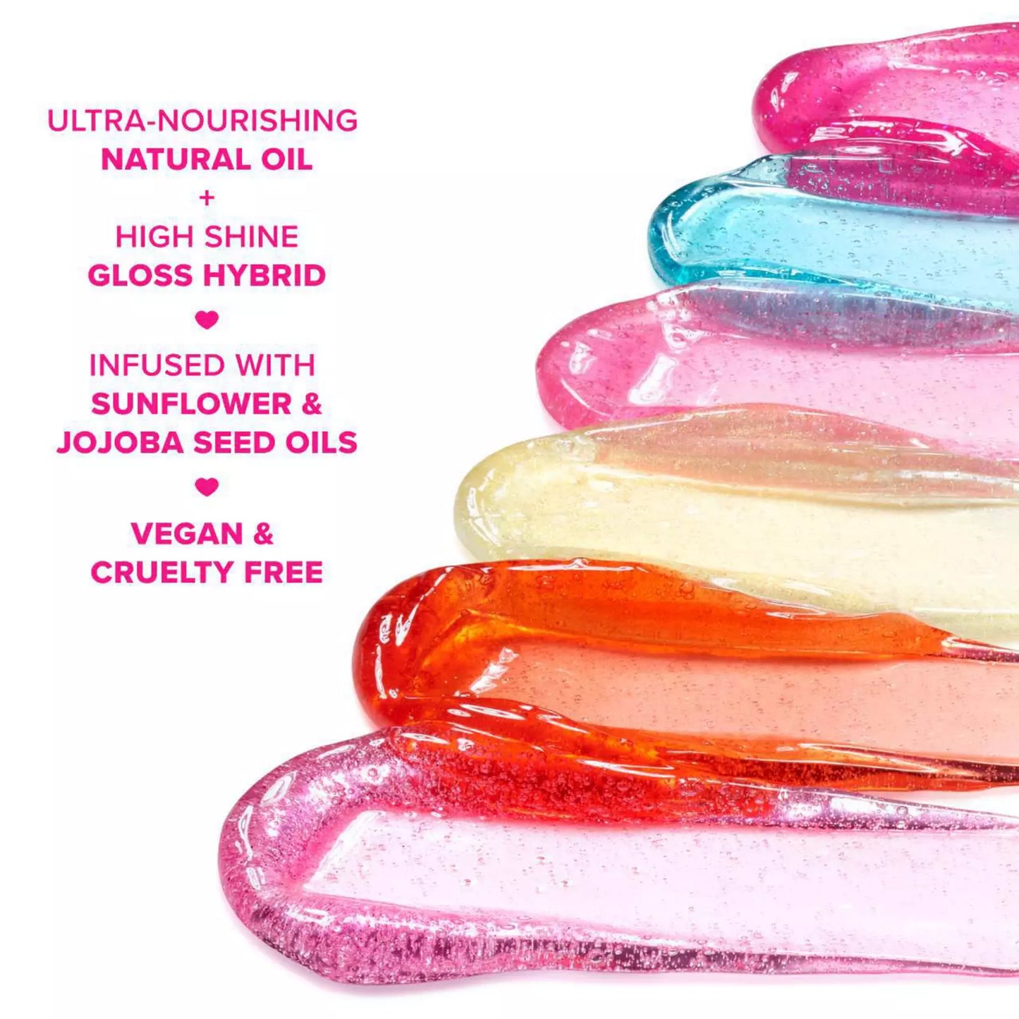 Too Faced Kissing Jelly Lip Oil Gloss ( sold seperately)