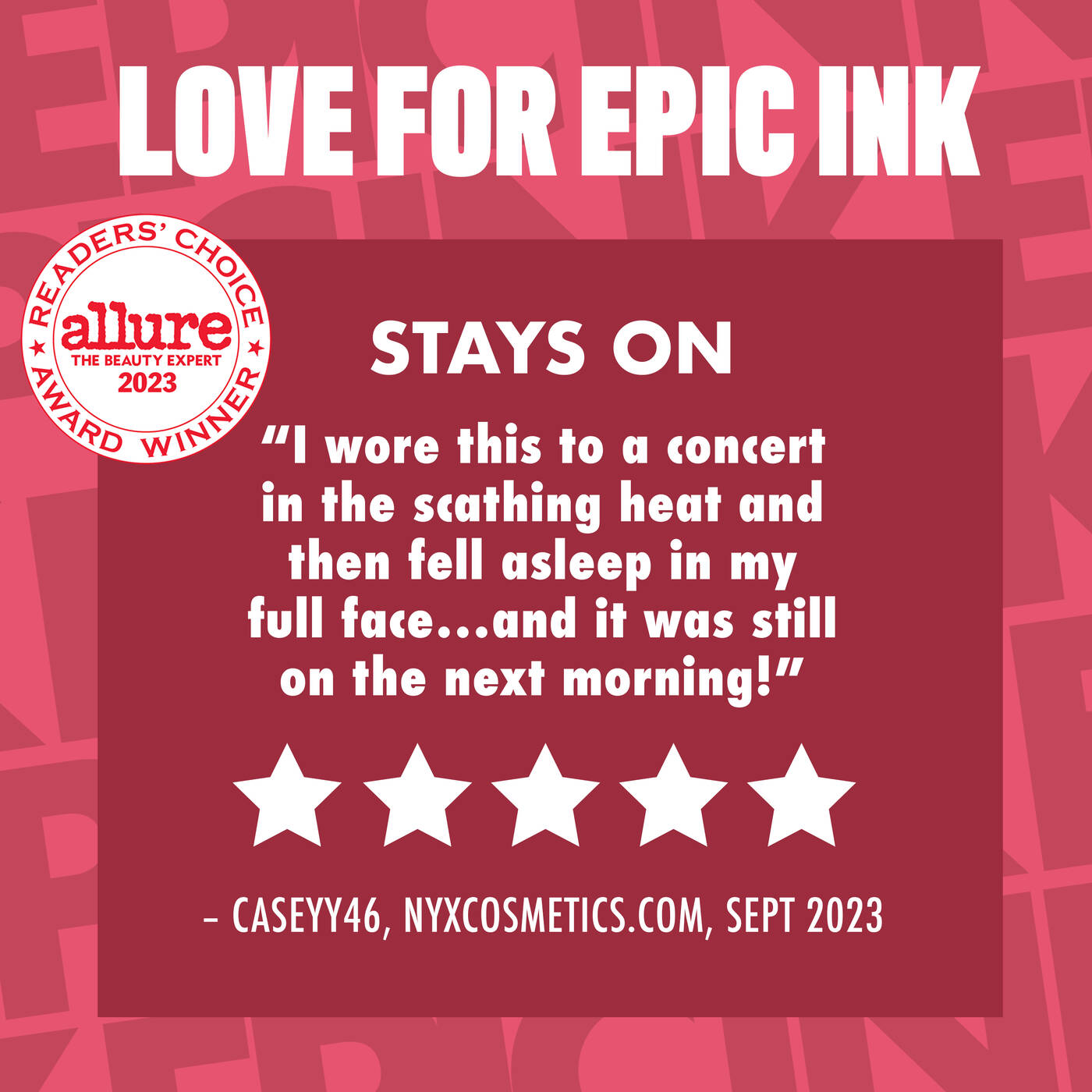 NYX EPIC INK WATERPROOF LIQUID EYELINER