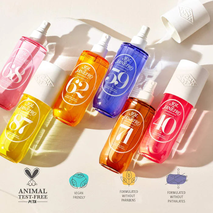 Sol de Janeiro
Mini Brazilian Crush Cheirosa ’68 Beija Flor™ Hair & Body Fragrance Mist