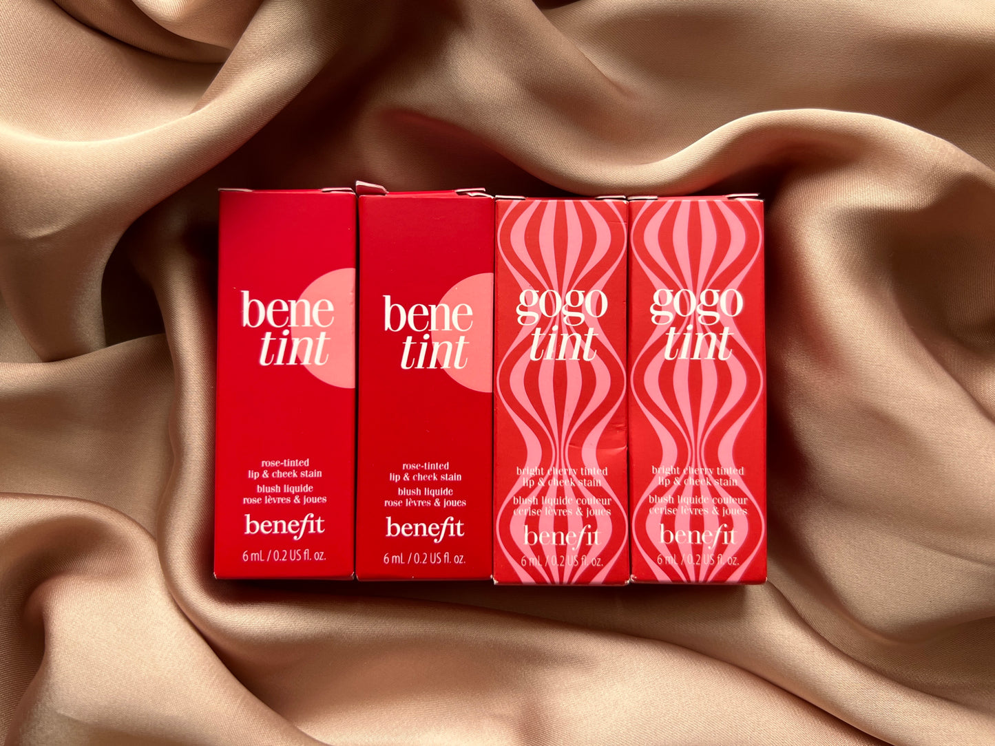 Benefit Cosmetics
Benetint Liquid Lip + Cheek Blush Stain