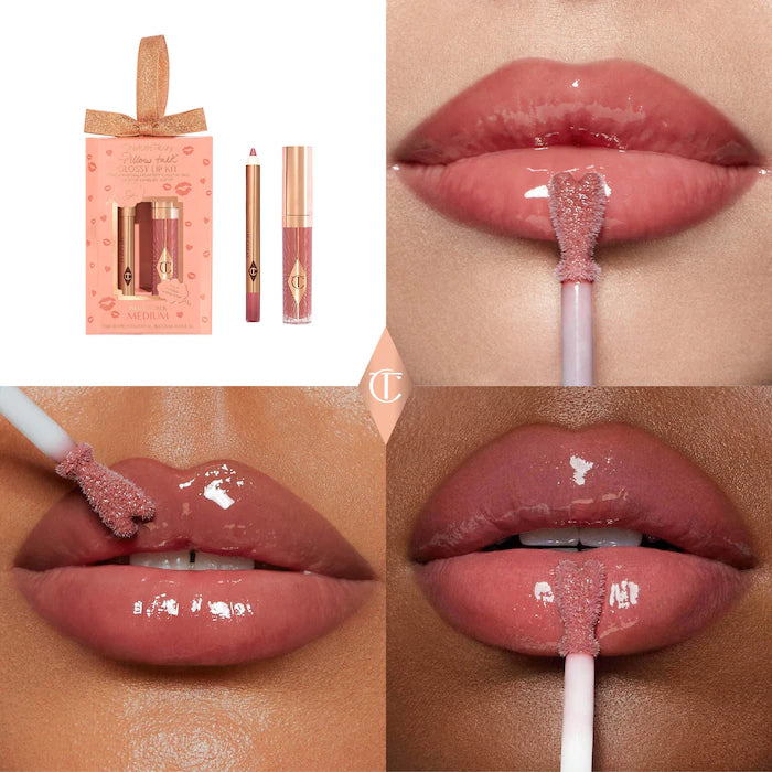 Charlotte Tilbury
Mini Pillow Talk Glossy Lip Duos