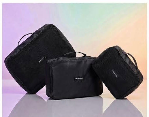 Sephora Luggage Packging Cubes Set