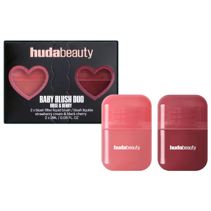 HUDA BEAUTY
Mini Baby Blush Duo Set