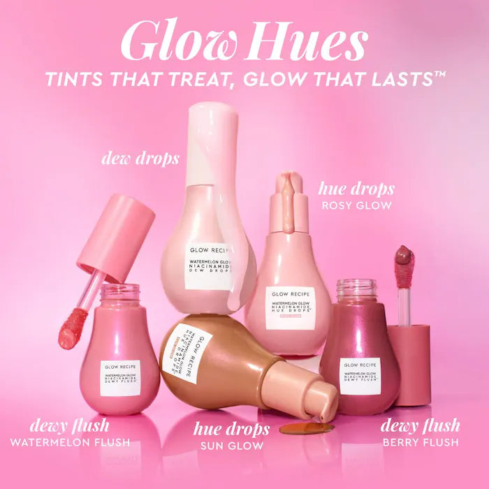 Glow Recipe
Watermelon Glow Niacinamide Dewy Flush - Brightening Serum Blush