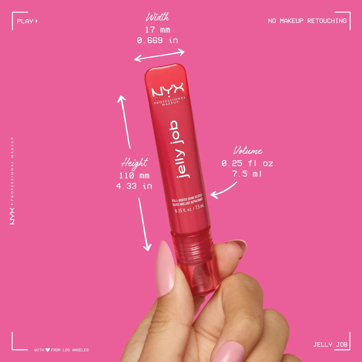 NYX JELLY JOB FULL-BODIED HIGH SHINE GLOSS