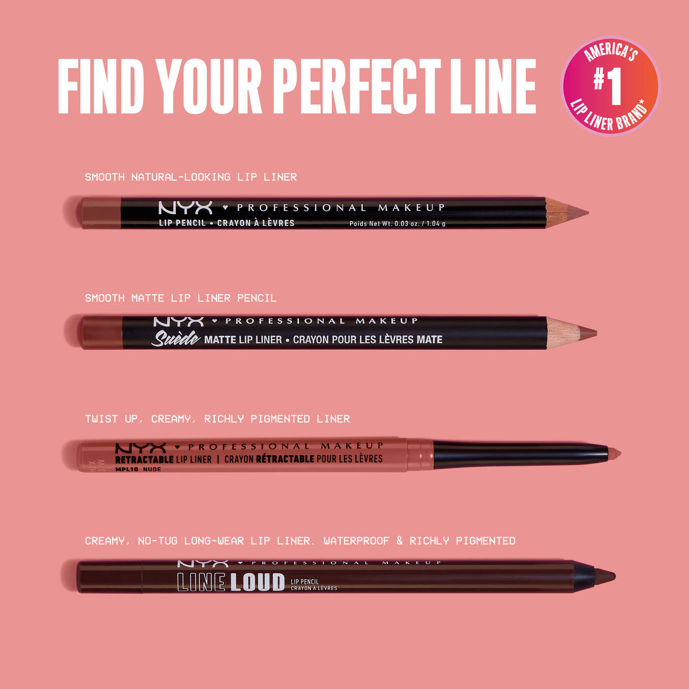 NYX LINE LOUD VEGAN LONGWEAR LIP LINER