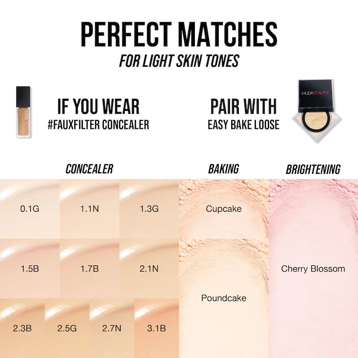 HUDA BEAUTY
Easy Bake Blurring Loose Baking & Setting Powder