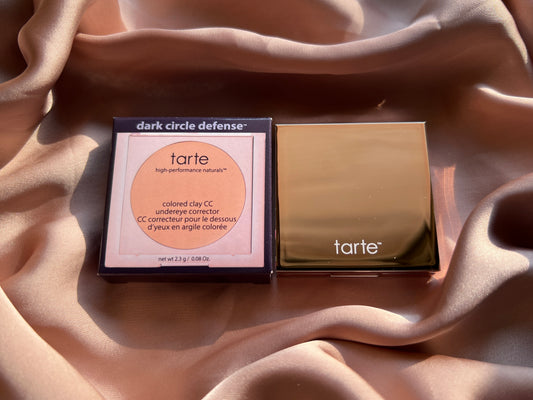 tarte 
CC full coverage undereye color corrector