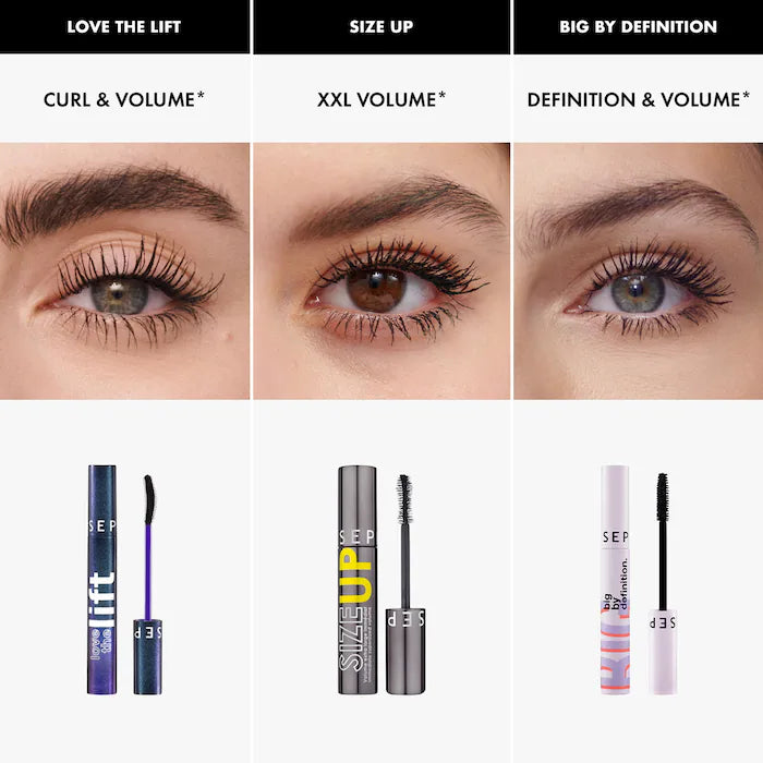 SEPHORA COLLECTION 
Size Up Volumizing Mini Mascara