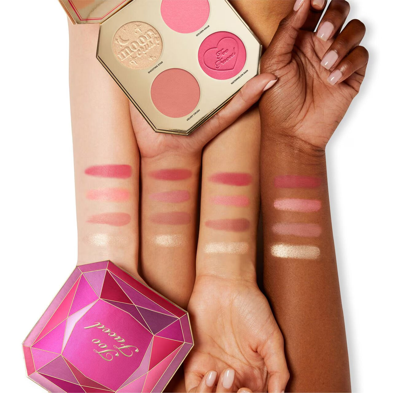 TOO FACED Jewel Crush Blush & Highlighter Face Palette