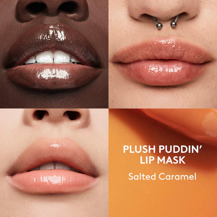Fenty Beauty by Rihanna 
Plush Puddin’ Intensive Recovery Lip Mask With Pomegranate Sterols + Vitamin E