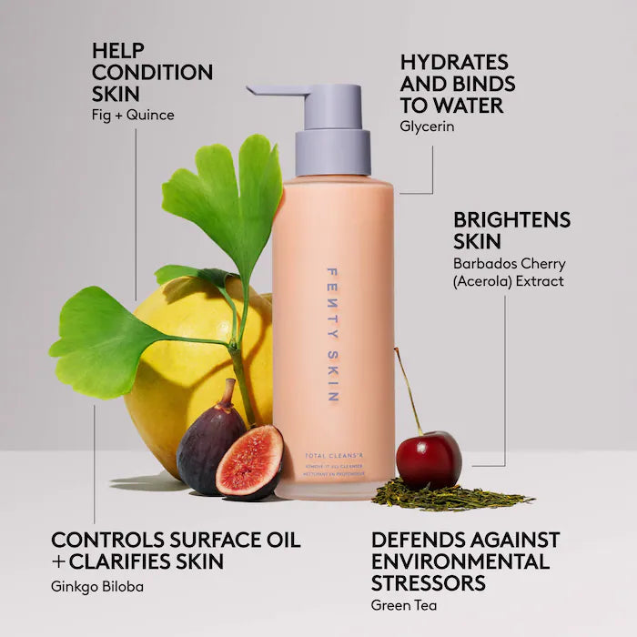Fenty Beauty by Rihanna 
Total Cleans'r Remove-It-All Cleanser
