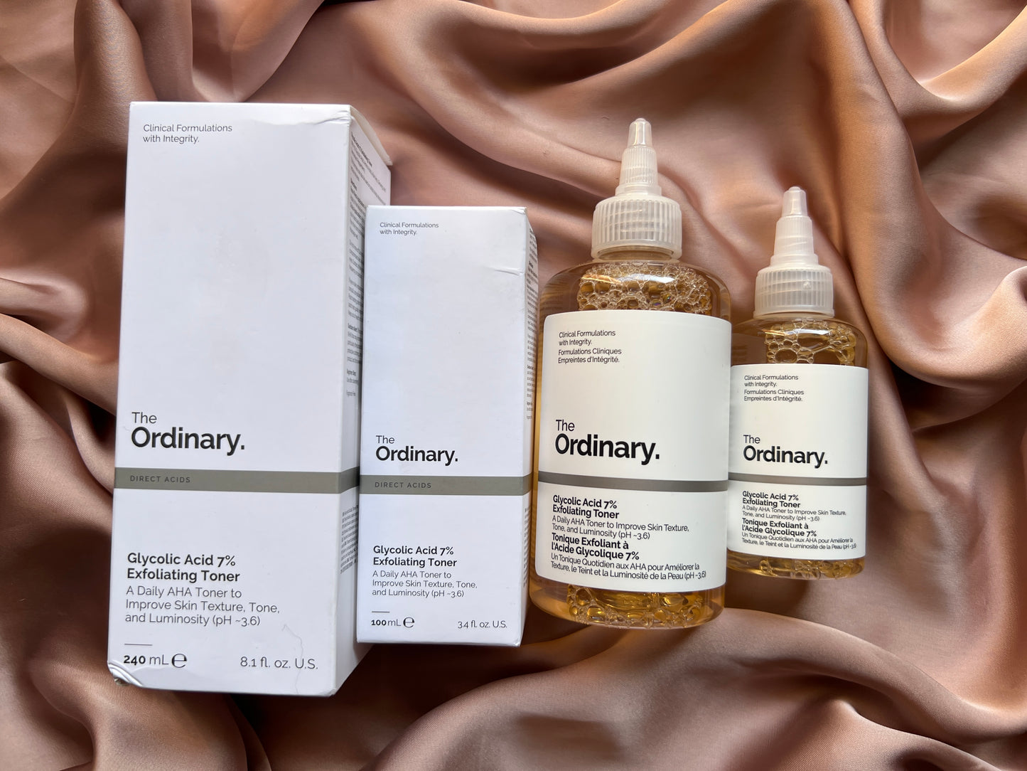 The Ordinary 
Glycolic Acid 7% Exfoliating and Brightening Daily Toner