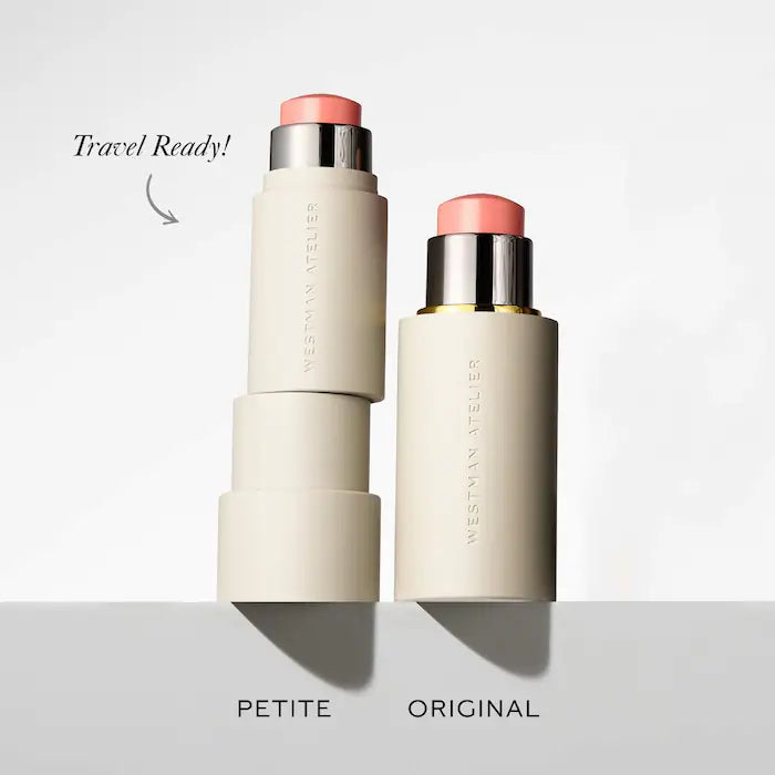 Westman Atelier 
Mini Petite Baby Cheeks Lip + Cheek Cream Blush Stick