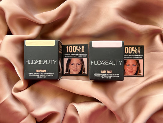 HUDA BEAUTY 
Mini Easy Bake Loose Baking & Setting Powder