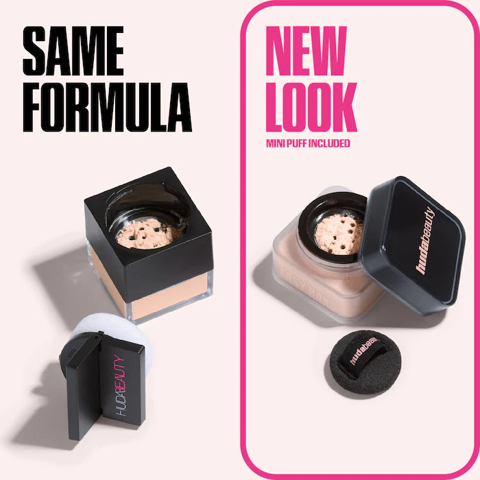 HUDA BEAUTY 
Mini Easy Bake Loose Baking & Setting Powder ( NEW PACKAGING )