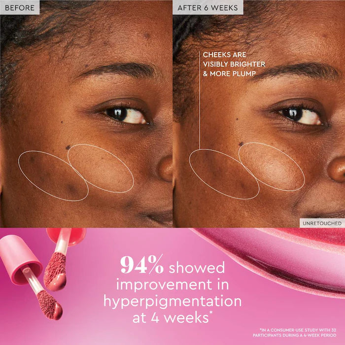 Glow Recipe 
Watermelon Glow Niacinamide Dewy Flush - Brightening Serum Blush