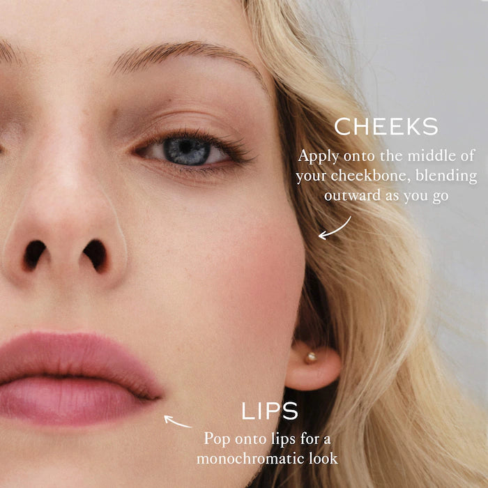 Westman Atelier 
Mini Petite Baby Cheeks Lip + Cheek Cream Blush Stick