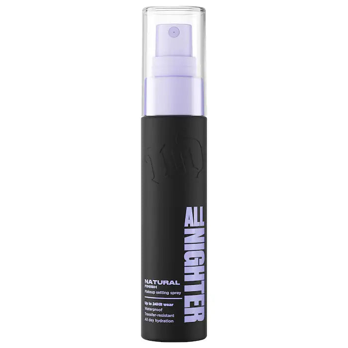 Urban Decay 
Mini All Nighter Waterproof Natural Finish Setting Spray with 24HR Wear
