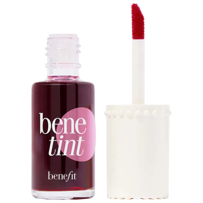 Benefit Cosmetics 
Benetint Liquid Lip + Cheek Blush Stain