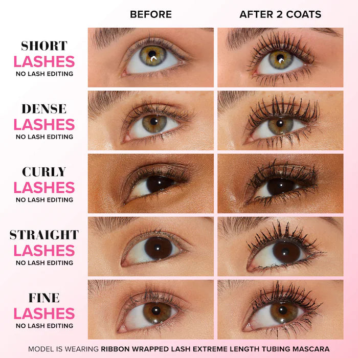 Too Faced 
Ribbon Wrapped Lash Extreme Length Tubing Mascara