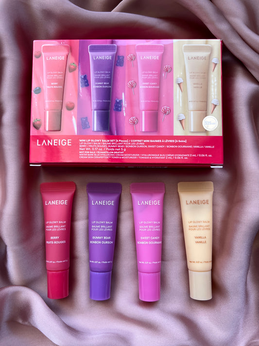 LANEIGE 
Mini Lip Glowy Balm Set