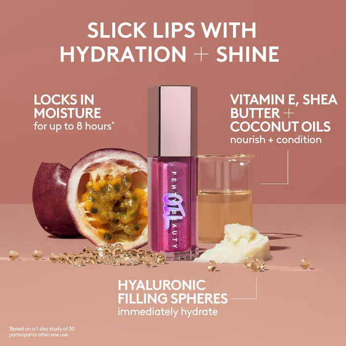 Fenty Beauty by Rihanna 
Gloss Bomb Oil Luminizing Lip Oil 'N Gloss