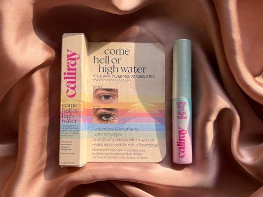 caliray 
Come Hell or High Water Volumizing & Lengthening Tubing Mascara