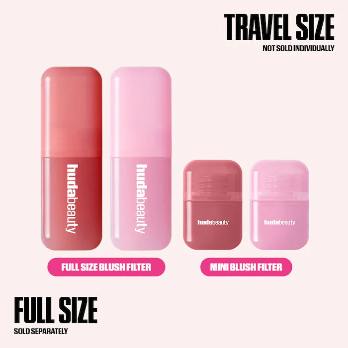HUDA BEAUTY 
Mini Blush Mocktail Duos