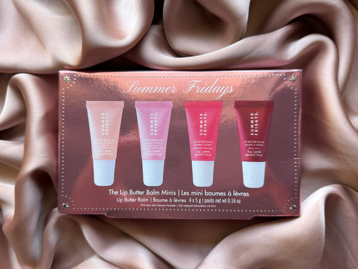 Summer Fridays 
The Lip Butter Balm Minis - Pink Set