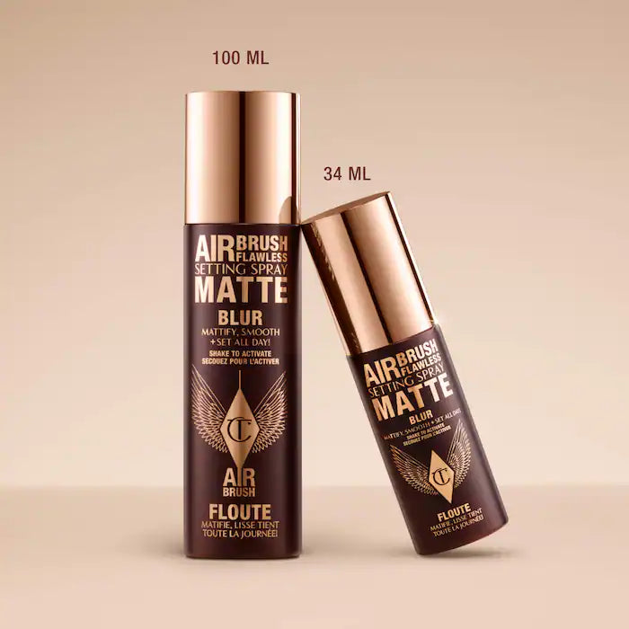Charlotte Tilbury 
Mini Airbrush Flawless Matte Blurring & Waterproof Setting Spray