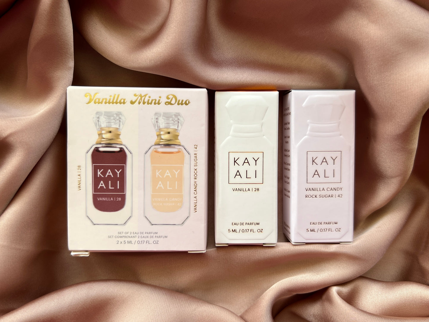 KAYALI Vanilla & Candy Rock Sugar Mini Duo