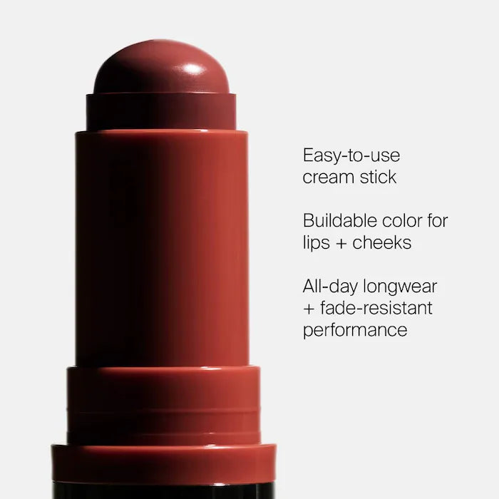 HAUS LABS BY LADY GAGA 
Color Fuse Longwear Hydrating Glassy Lip + Cheek Blush Balm Stick ( without packaging)