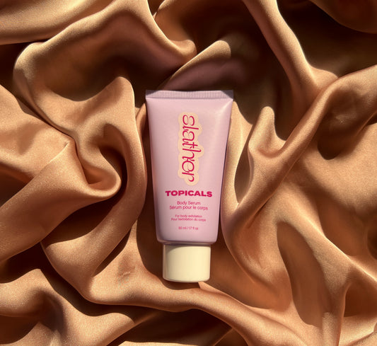 Topicals 
Slather Exfoliating Body Serum with Retinol and AHAs