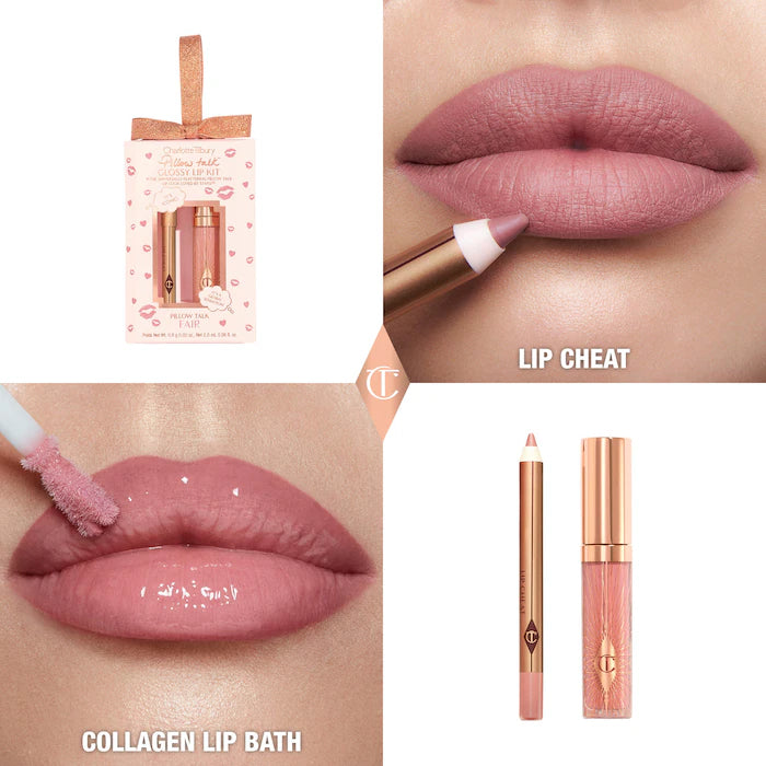 Charlotte Tilbury 
Mini Pillow Talk Glossy Lip Duos