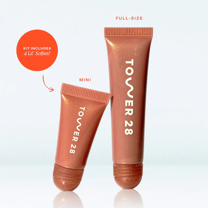 Tower 28 Beauty 
Mini Lil' Softies LipSoftie Lip Treatment Set ( Sold seperately )