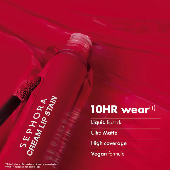 SEPHORA COLLECTION 
Cream Lip Stain 10HR Liquid Lipstick