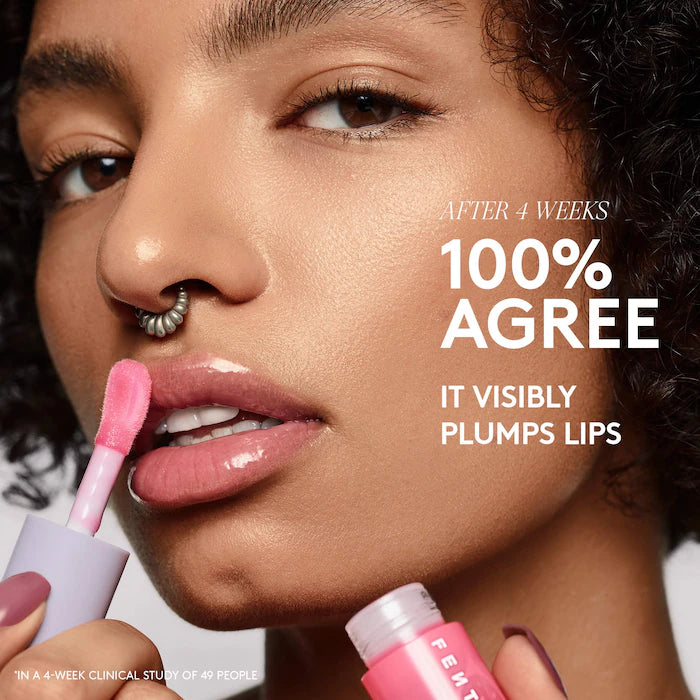 Fenty Beauty by Rihanna 
Chocolit Treatz Lip Luminizer + Lip Oil Duo
