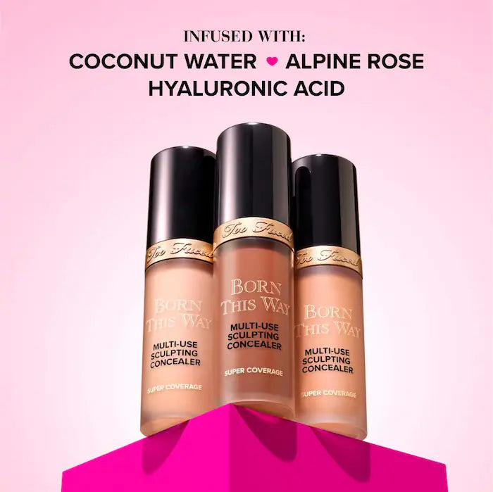 Too Faced 
Born This Way Super Coverage Multi-Use Concealer with Hyaluronic Acid