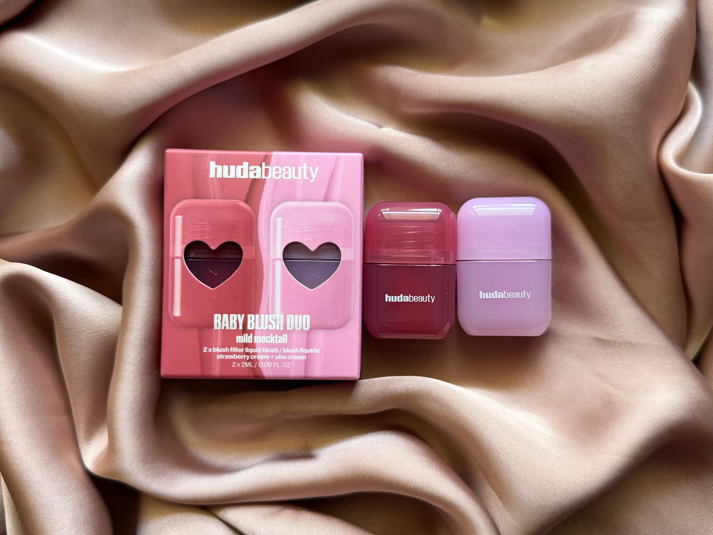 HUDA BEAUTY 
Mini Blush Mocktail Duos