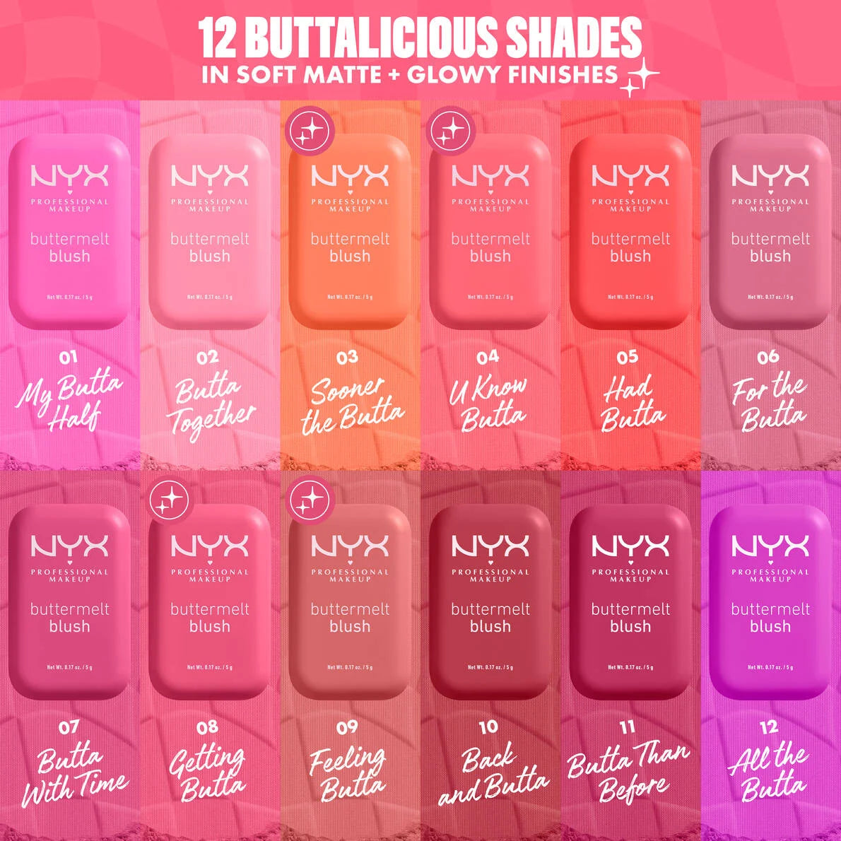 NYX BUTTERMELT BLUSH