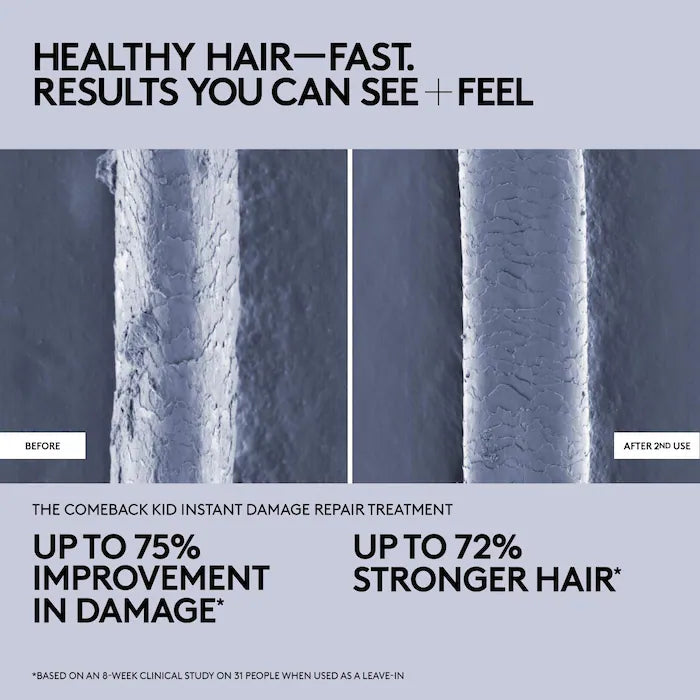 Fenty Beauty by Rihanna 
The Comeback Kid Instant Damage Repair Hair Treatment