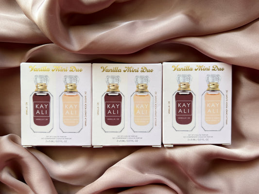 KAYALI Vanilla & Candy Rock Sugar Mini Duo