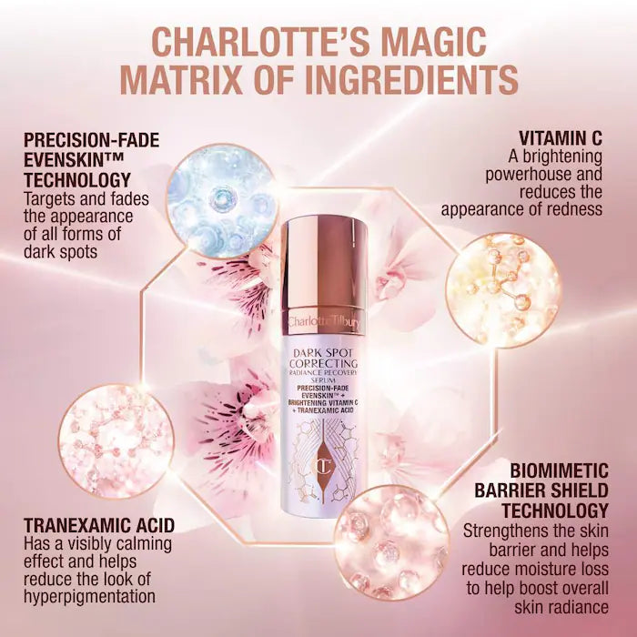 Charlotte Tilbury 
Dark Spot Correcting Radiance Recovery Serum With Vitamin C